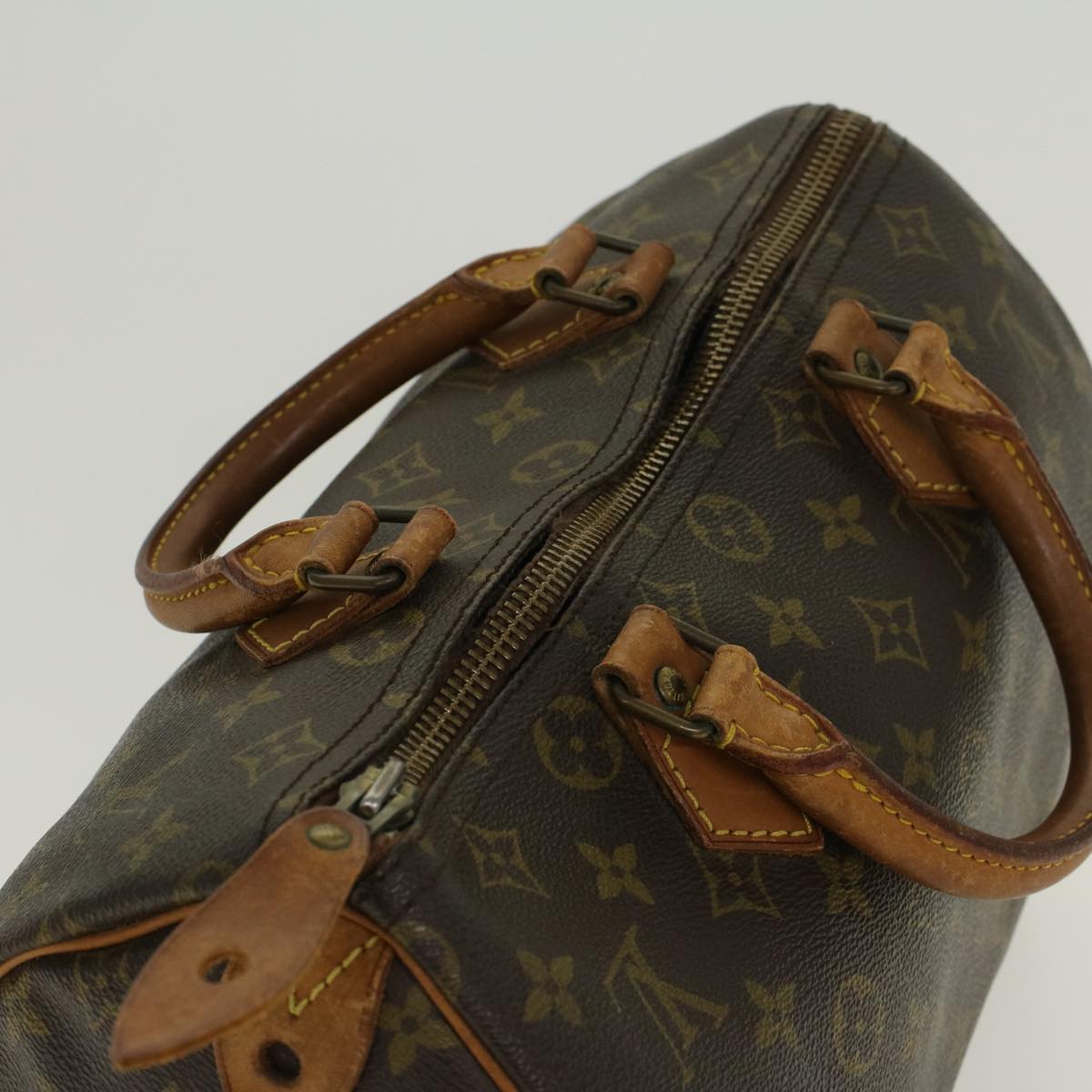 LOUIS VUITTON Monogram Speedy 30 Hand Bag M41526 LV Auth 45782