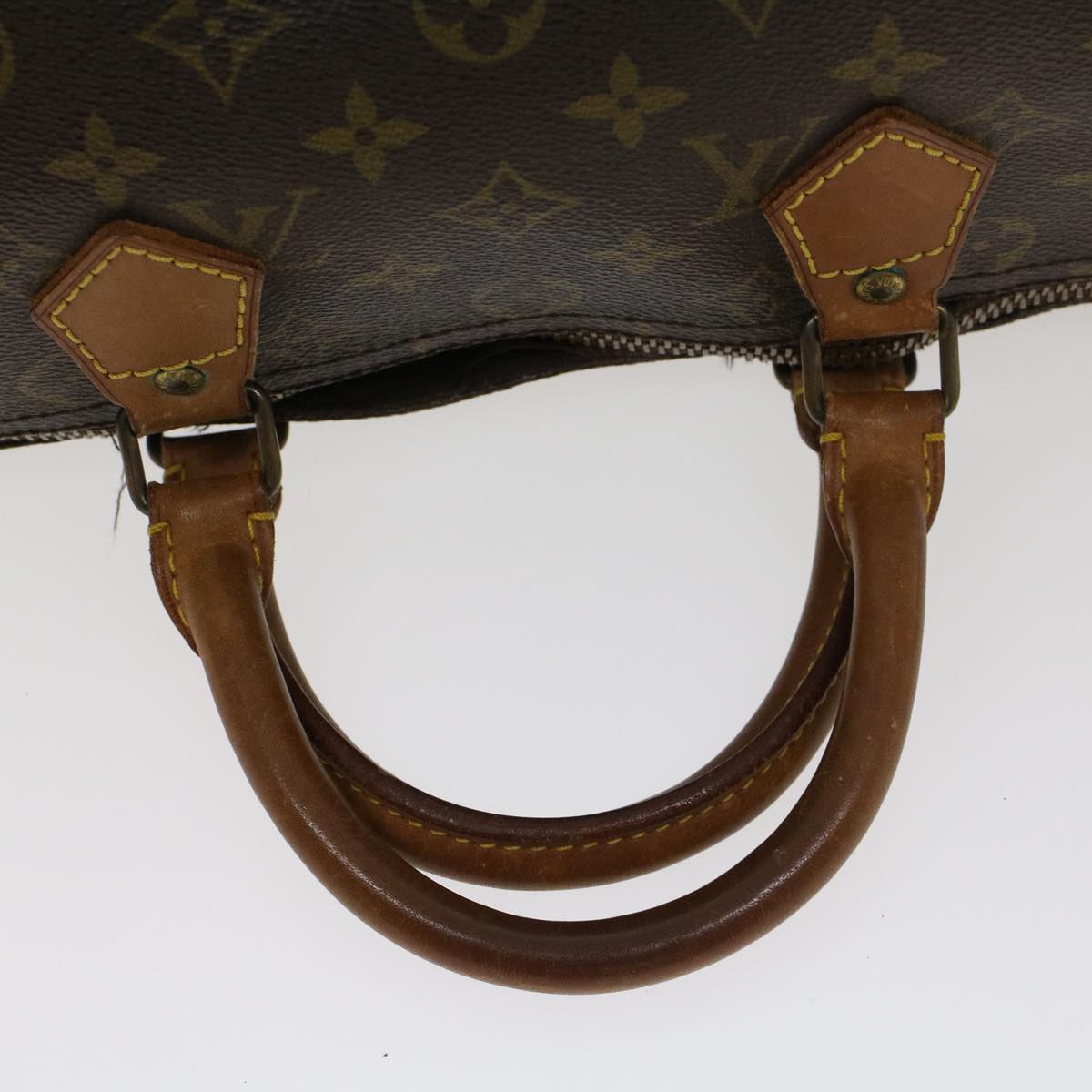 LOUIS VUITTON Monogram Speedy 30 Hand Bag M41526 LV Auth 45782