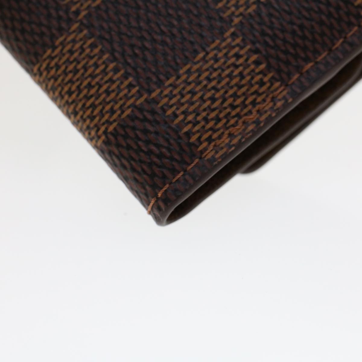 LOUIS VUITTON Damier Ebene Cuff Case M64681 LV Auth 45794