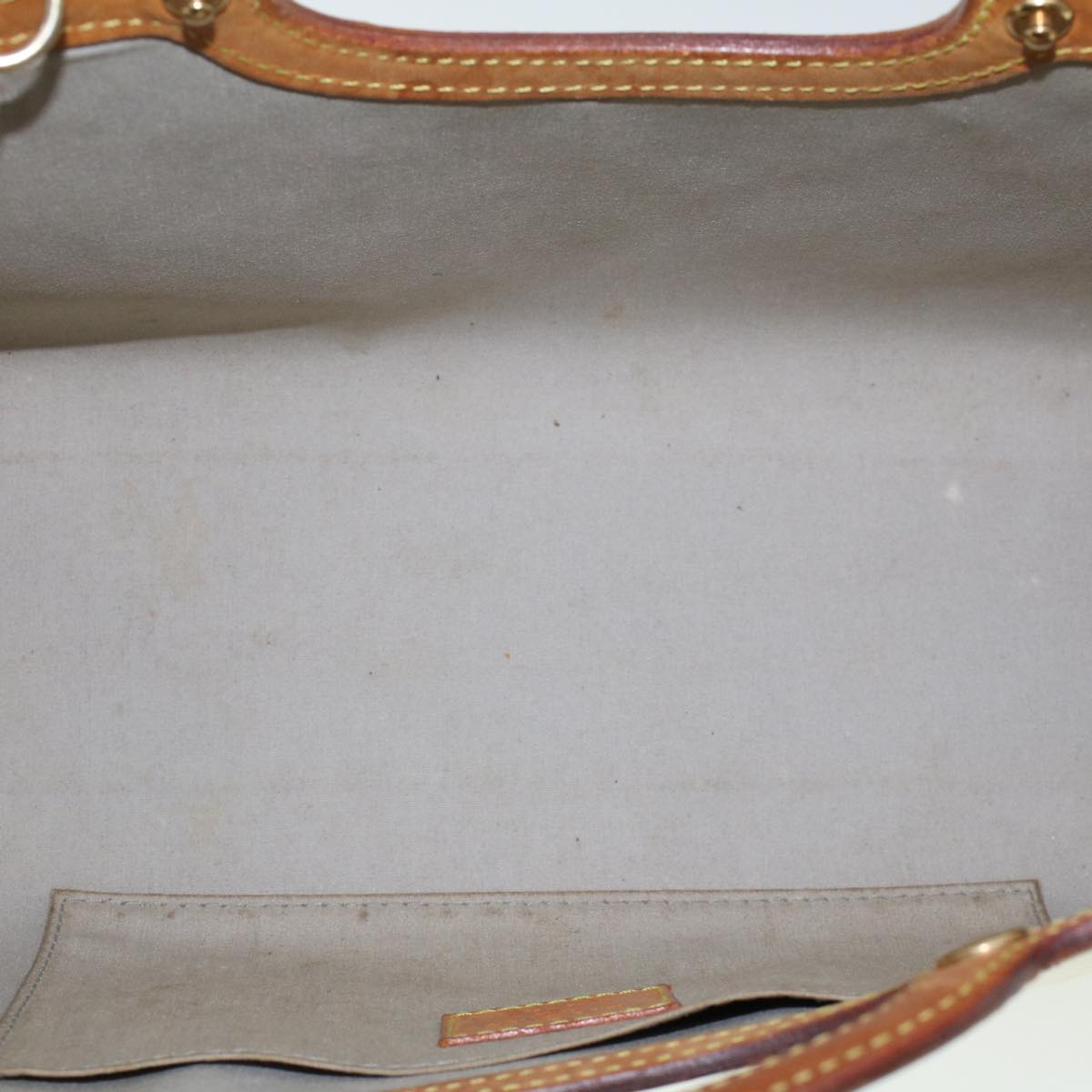 LOUIS VUITTON Monogram Vernis Roxbury Drive Hand Bag Perle M91374 LV Auth 45797