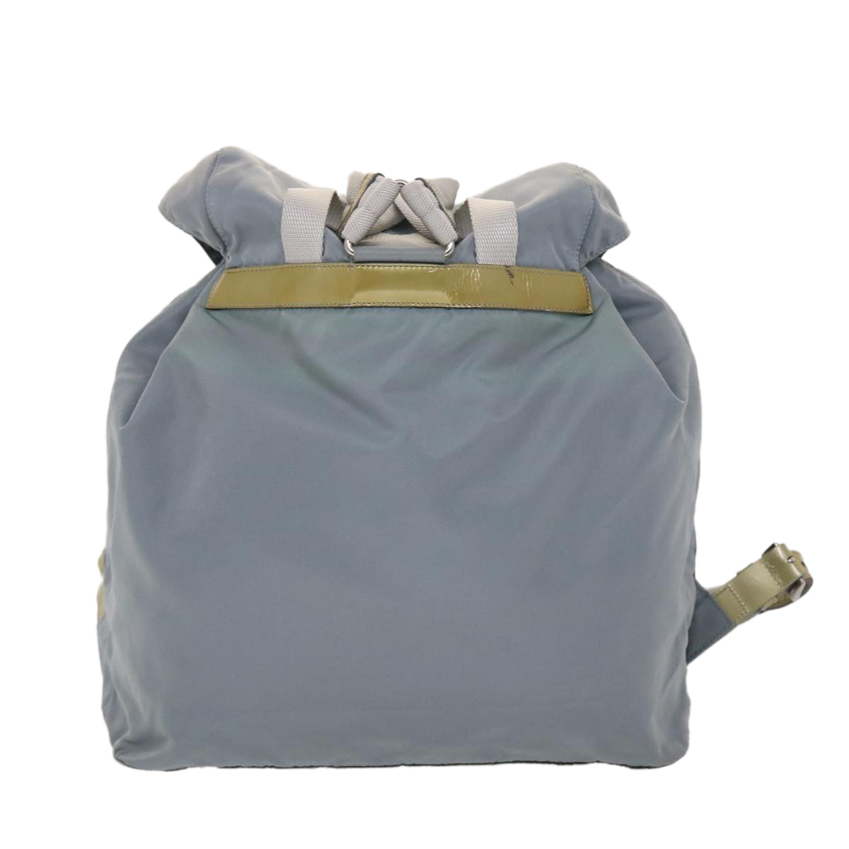 PRADA Backpack Nylon Light Blue Auth 45811