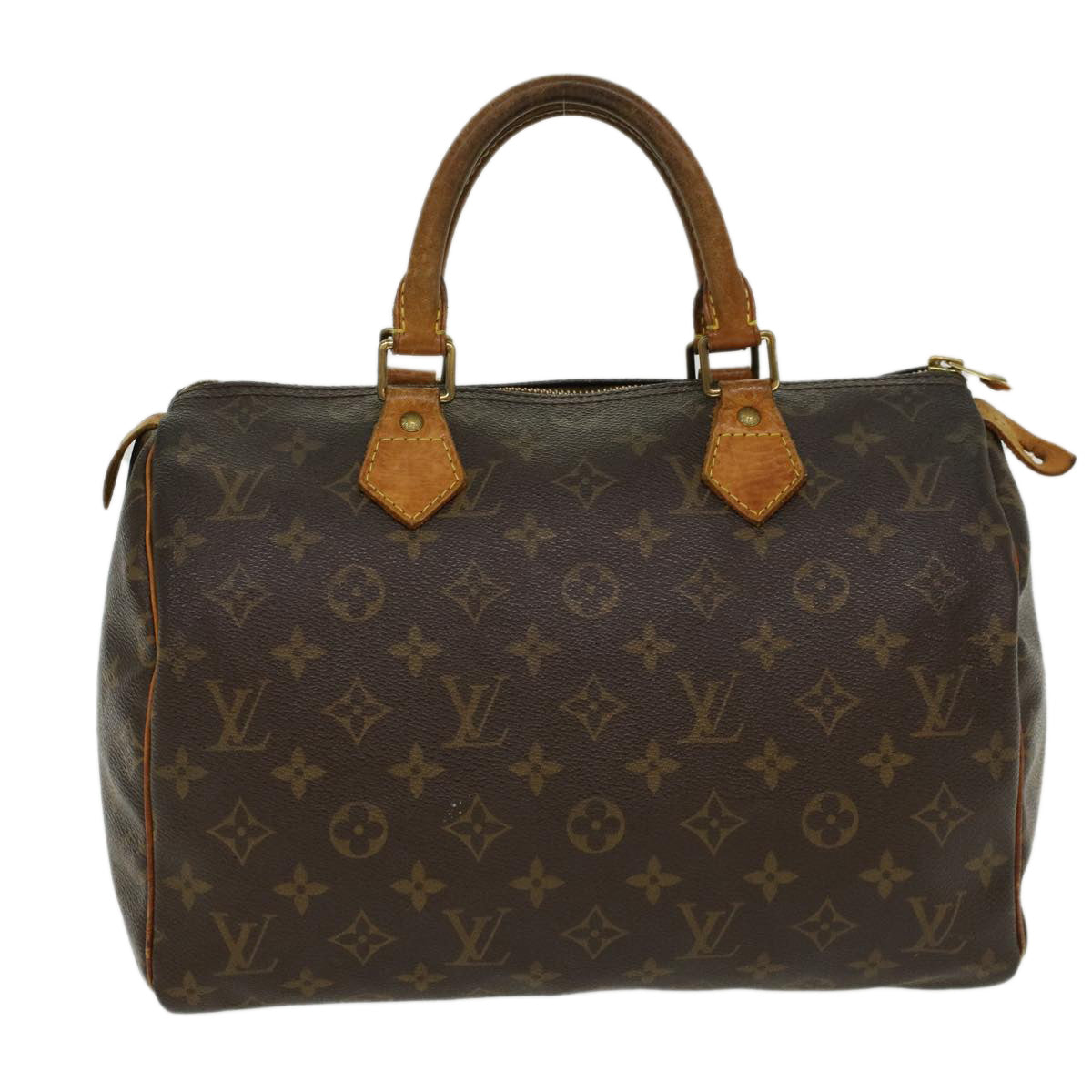 LOUIS VUITTON Monogram Speedy 30 Hand Bag M41526 LV Auth 45818