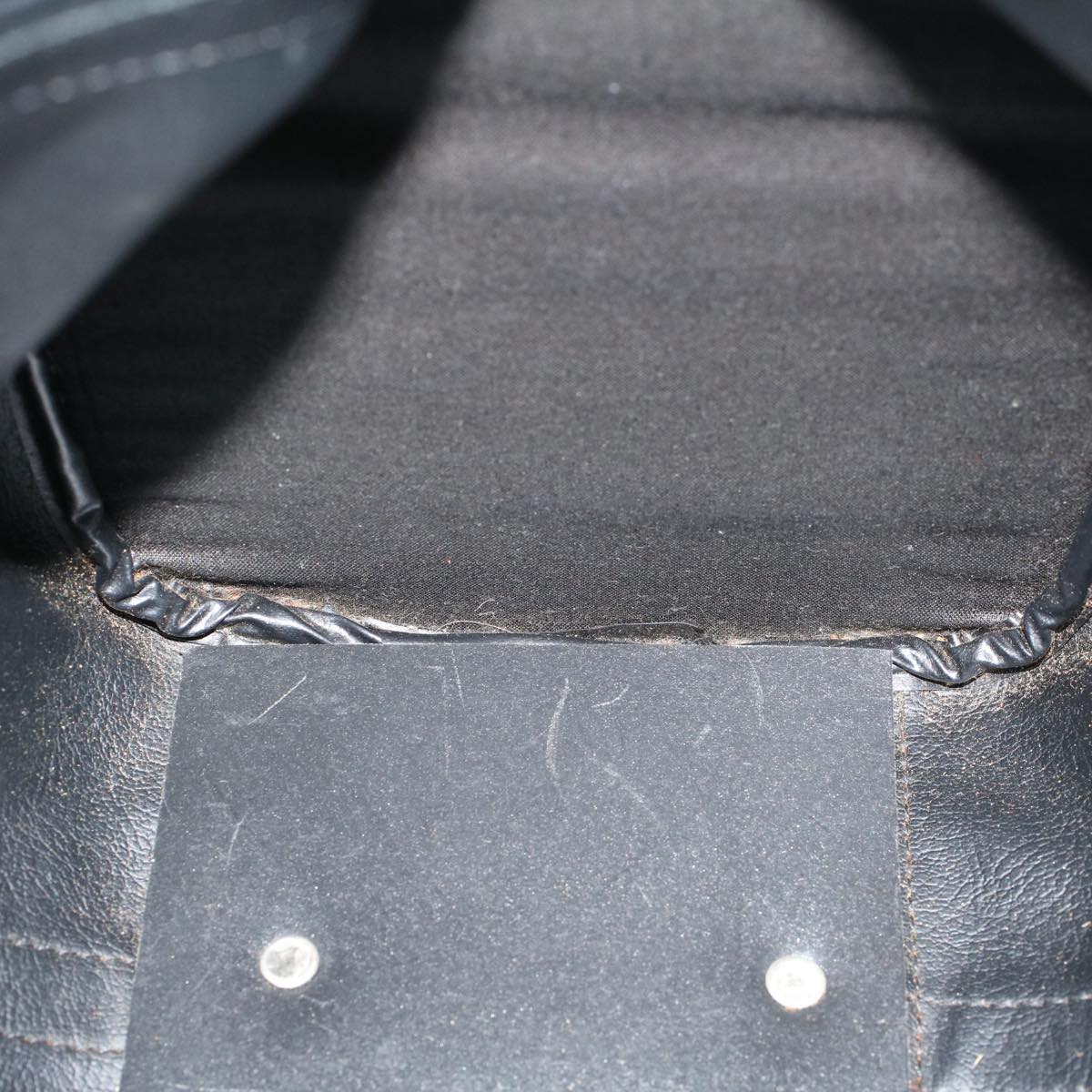 Burberrys Nova Check Boston Bag Nylon Leather Beige Auth 45821
