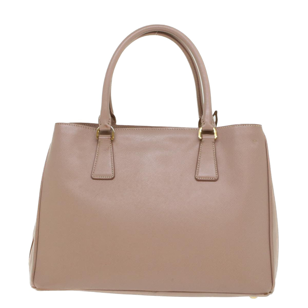 PRADA Hand Bag Safiano leather 2way Pink Auth 45924 - 0