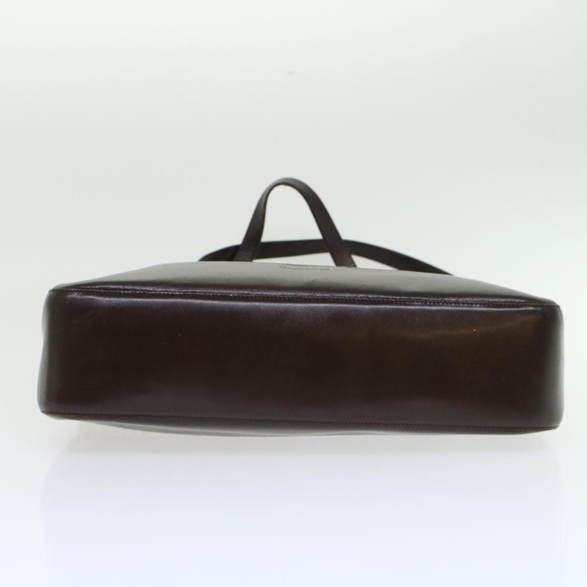 Burberrys Nova Check Shoulder Bag Nylon Leather Beige Auth 45965