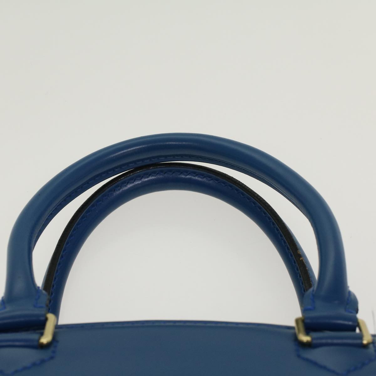 LOUIS VUITTON Epi Riviera Hand Bag Blue M48185 LV Auth 46040