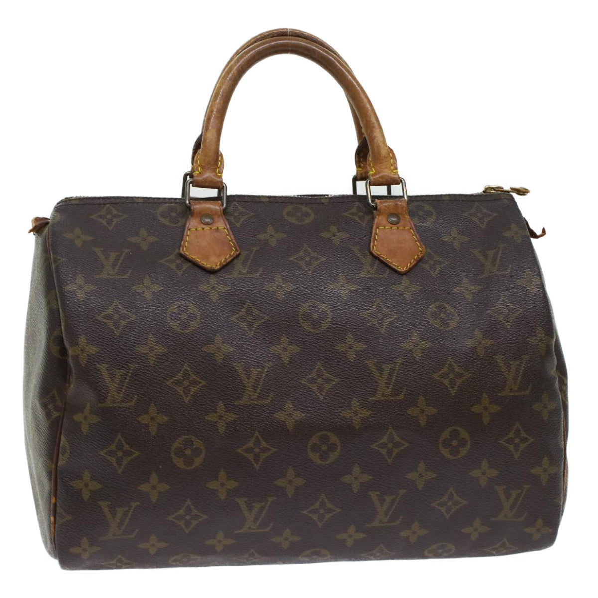 LOUIS VUITTON Monogram Speedy 30 Hand Bag M41526 LV Auth 46045