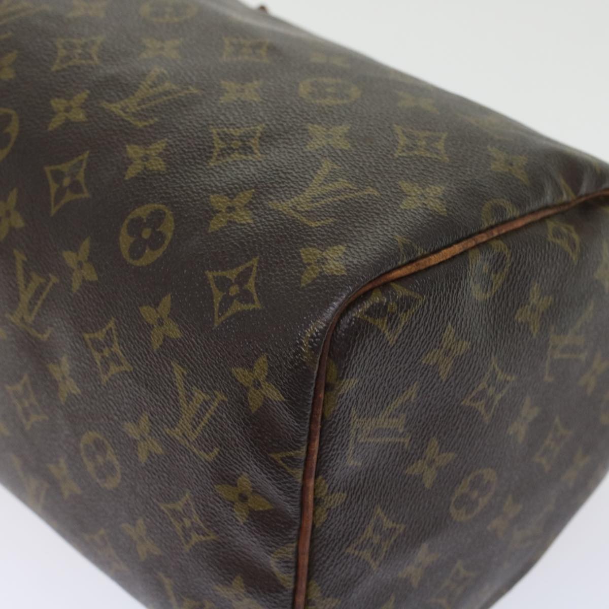 LOUIS VUITTON Monogram Speedy 30 Hand Bag M41526 LV Auth 46045