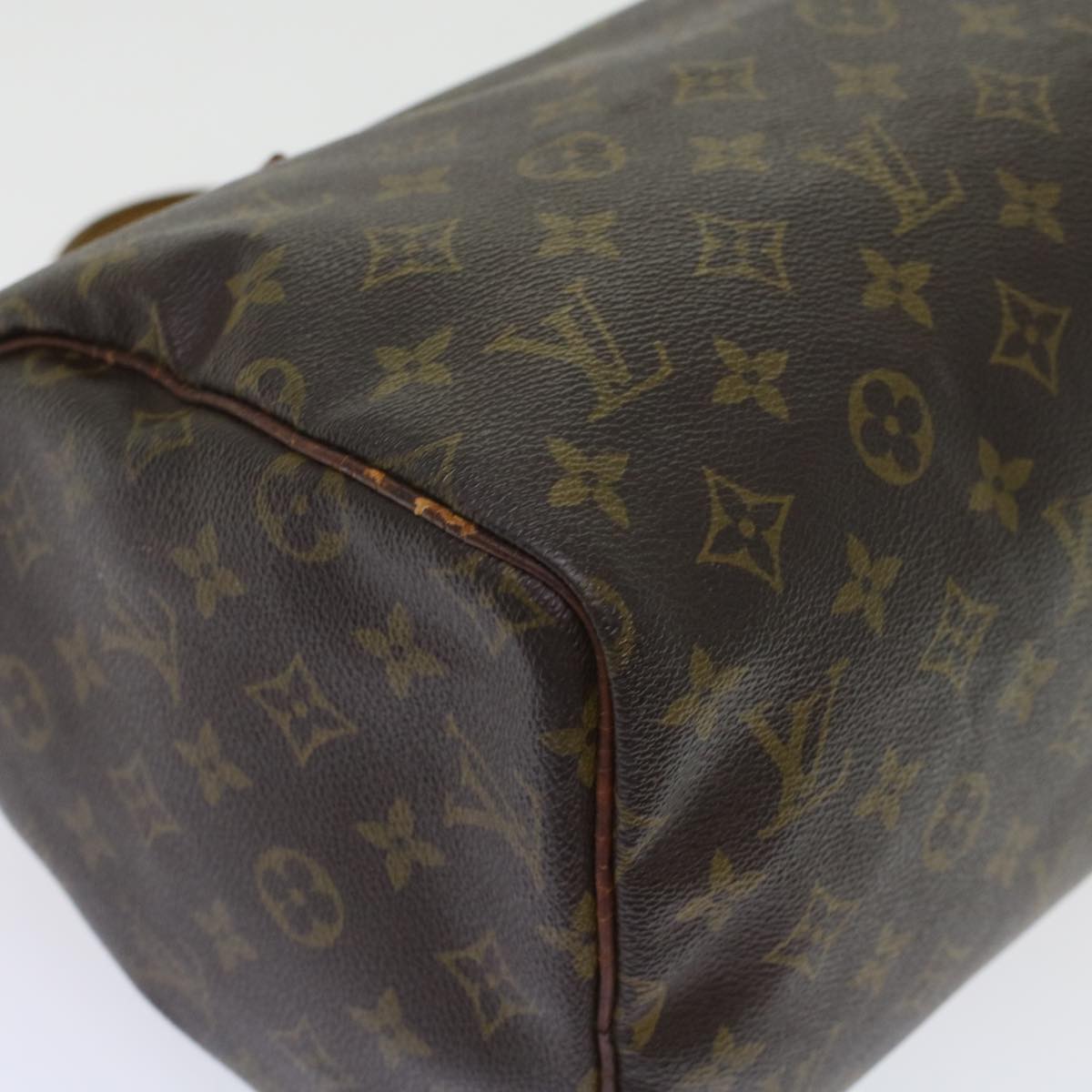 LOUIS VUITTON Monogram Speedy 30 Hand Bag M41526 LV Auth 46045