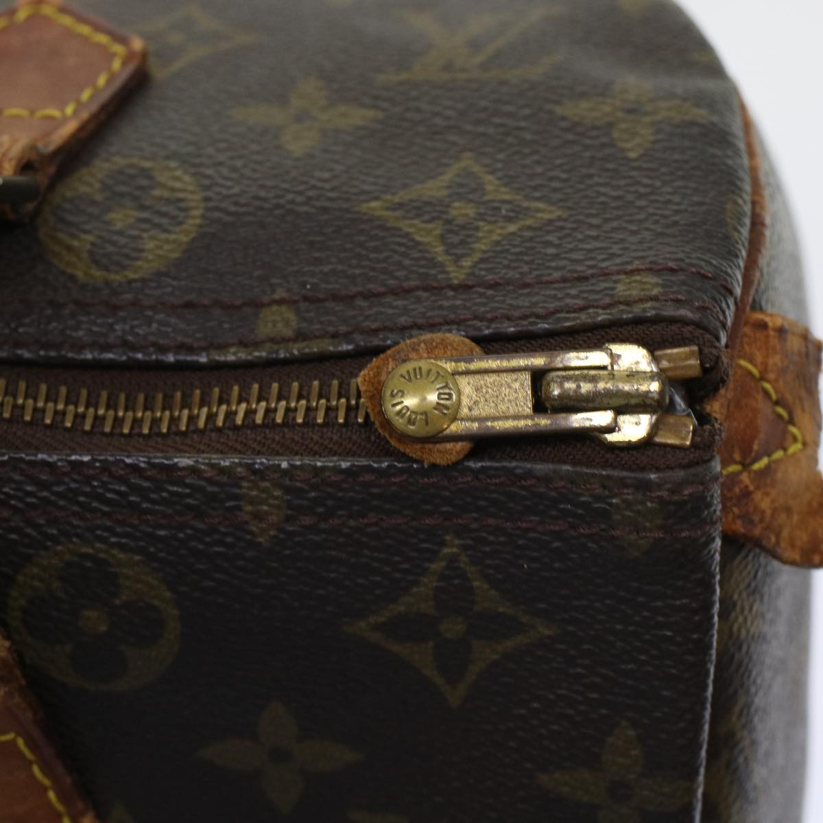 LOUIS VUITTON Monogram Speedy 30 Hand Bag M41526 LV Auth 46045