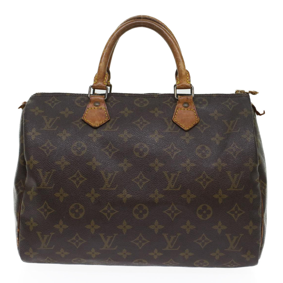 LOUIS VUITTON Monogram Speedy 30 Hand Bag M41526 LV Auth 46045