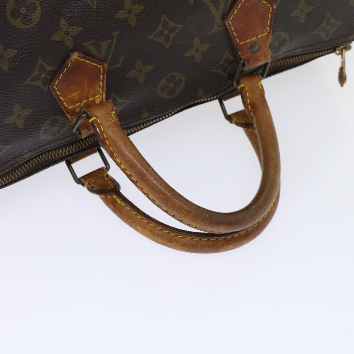 LOUIS VUITTON Monogram Speedy 30 Hand Bag M41526 LV Auth 46045