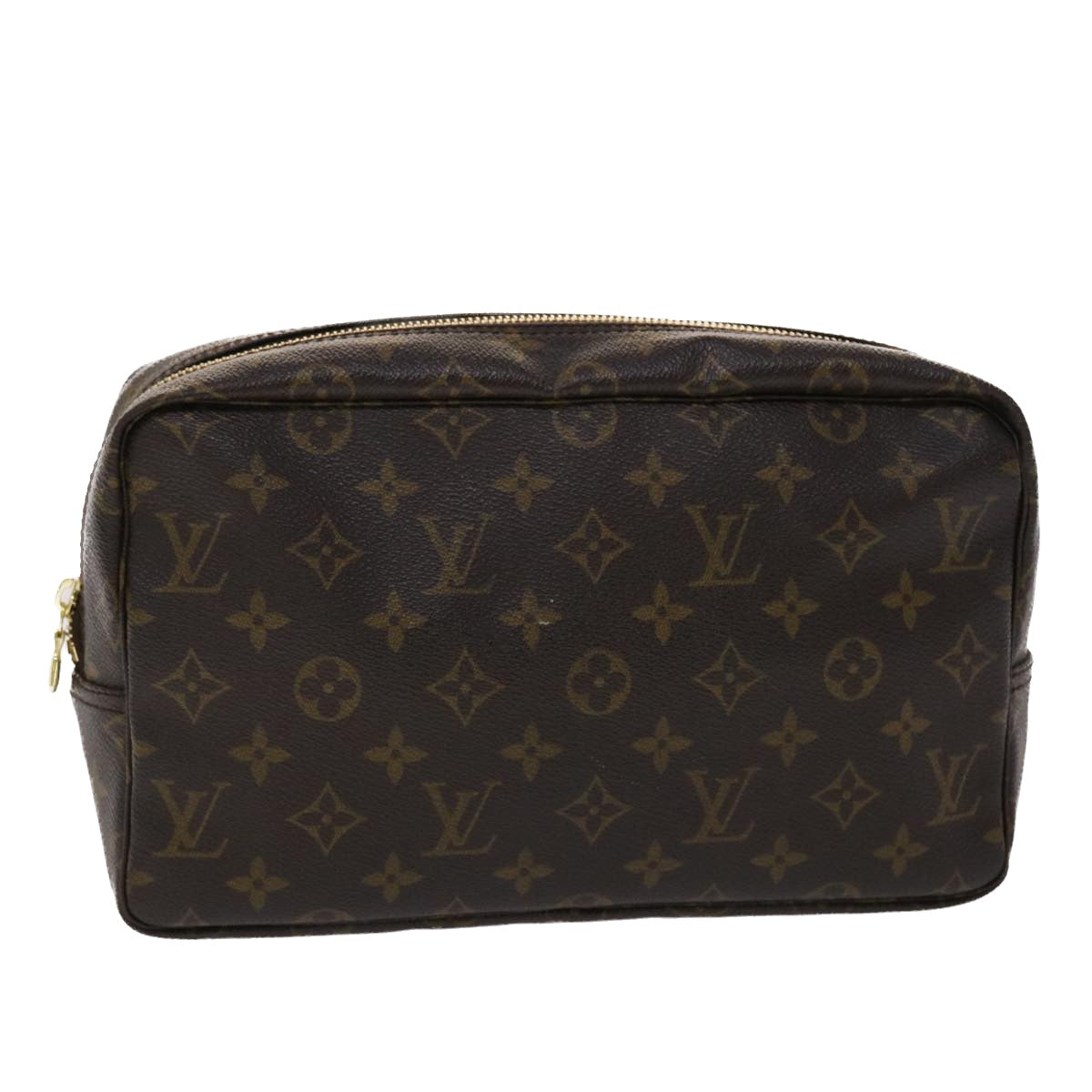 LOUIS VUITTON Monogram Trousse Toilette 28 Clutch Bag M47522 LV Auth 46074