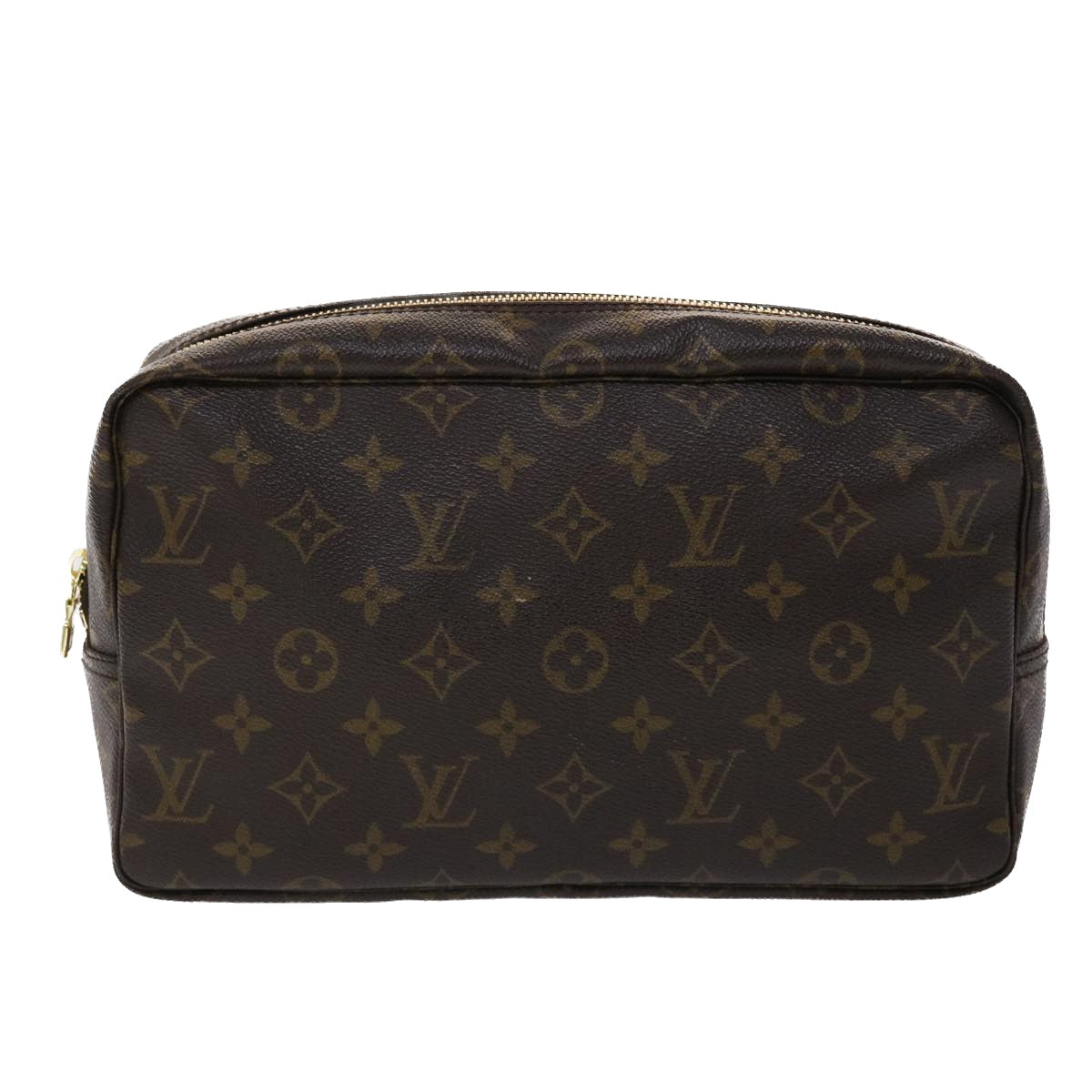 LOUIS VUITTON Monogram Trousse Toilette 28 Clutch Bag M47522 LV Auth 46074