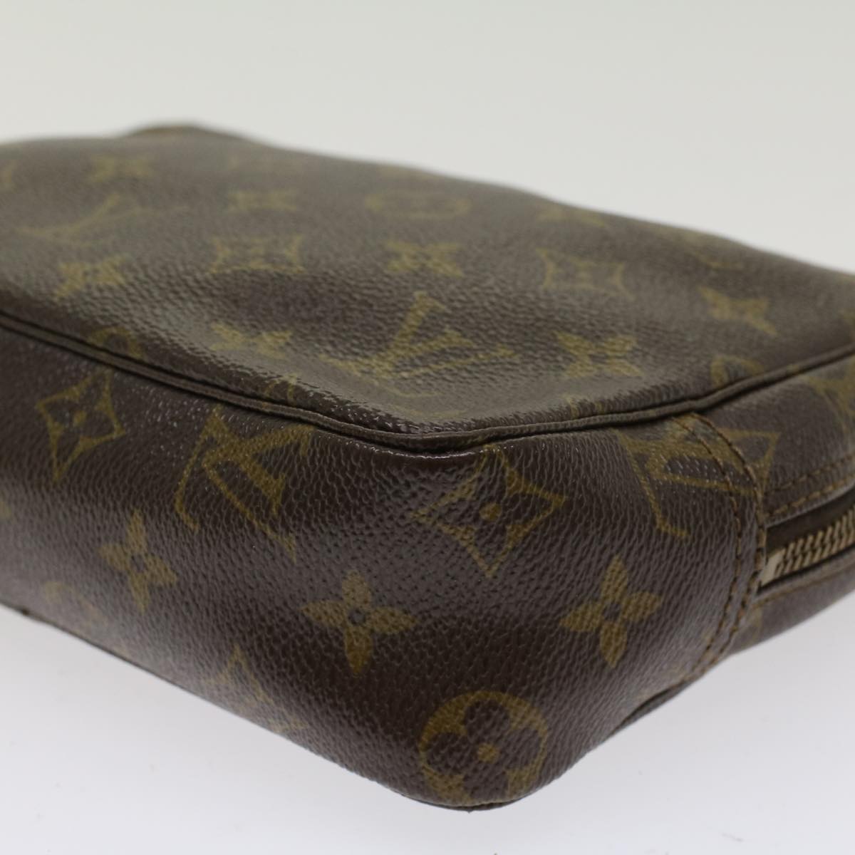 LOUIS VUITTON Monogram Trousse Toilette 23 Clutch Bag M47524 LV Auth 46082