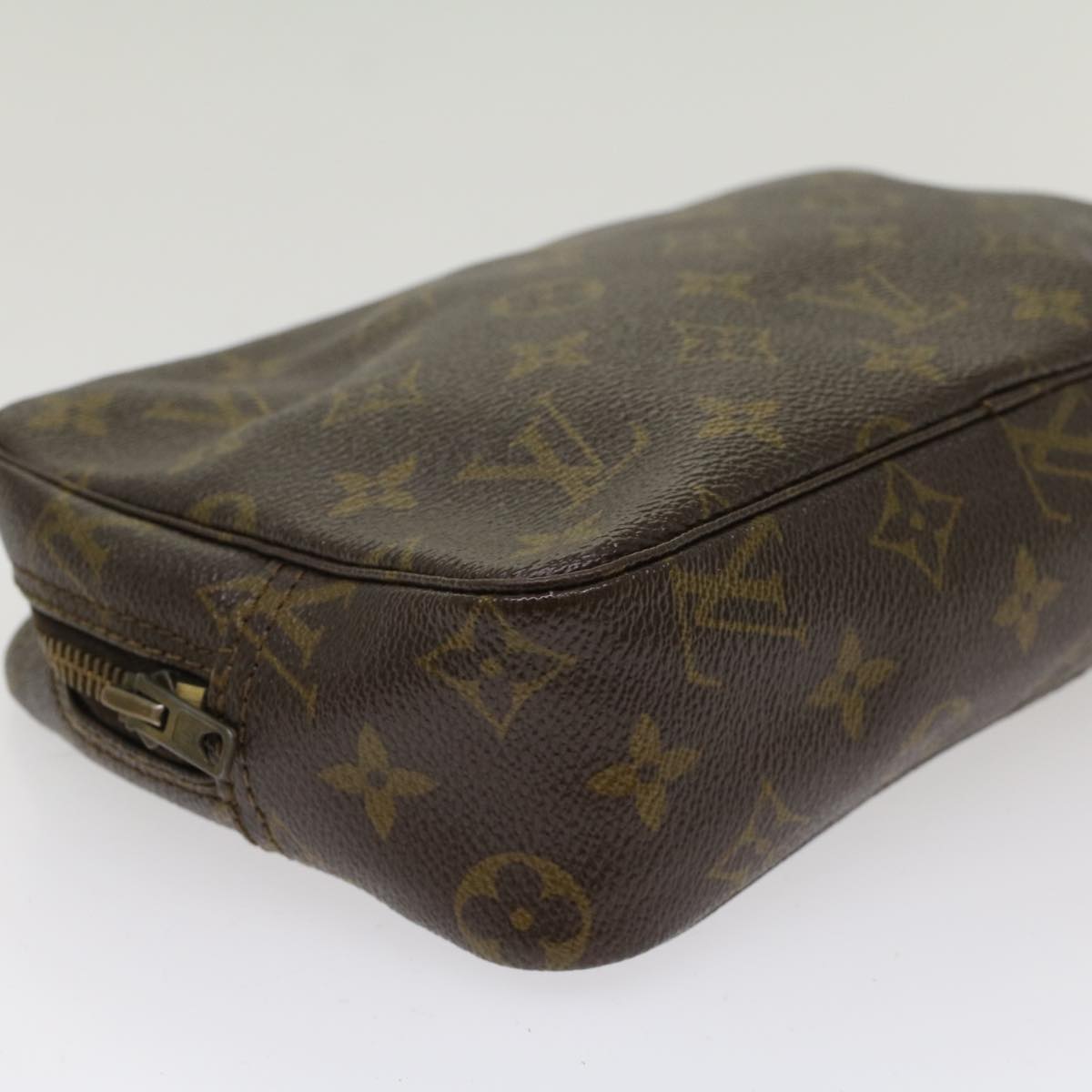 LOUIS VUITTON Monogram Trousse Toilette 23 Clutch Bag M47524 LV Auth 46082