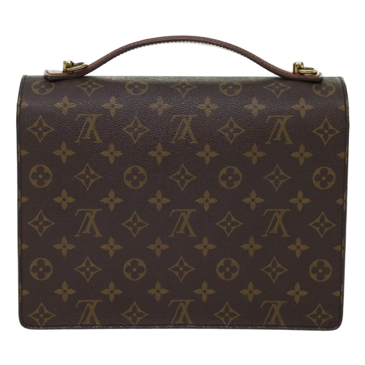 LOUIS VUITTON Monogram Monceau28 Hand Bag 2way M51185 LV Auth 46093 - 0