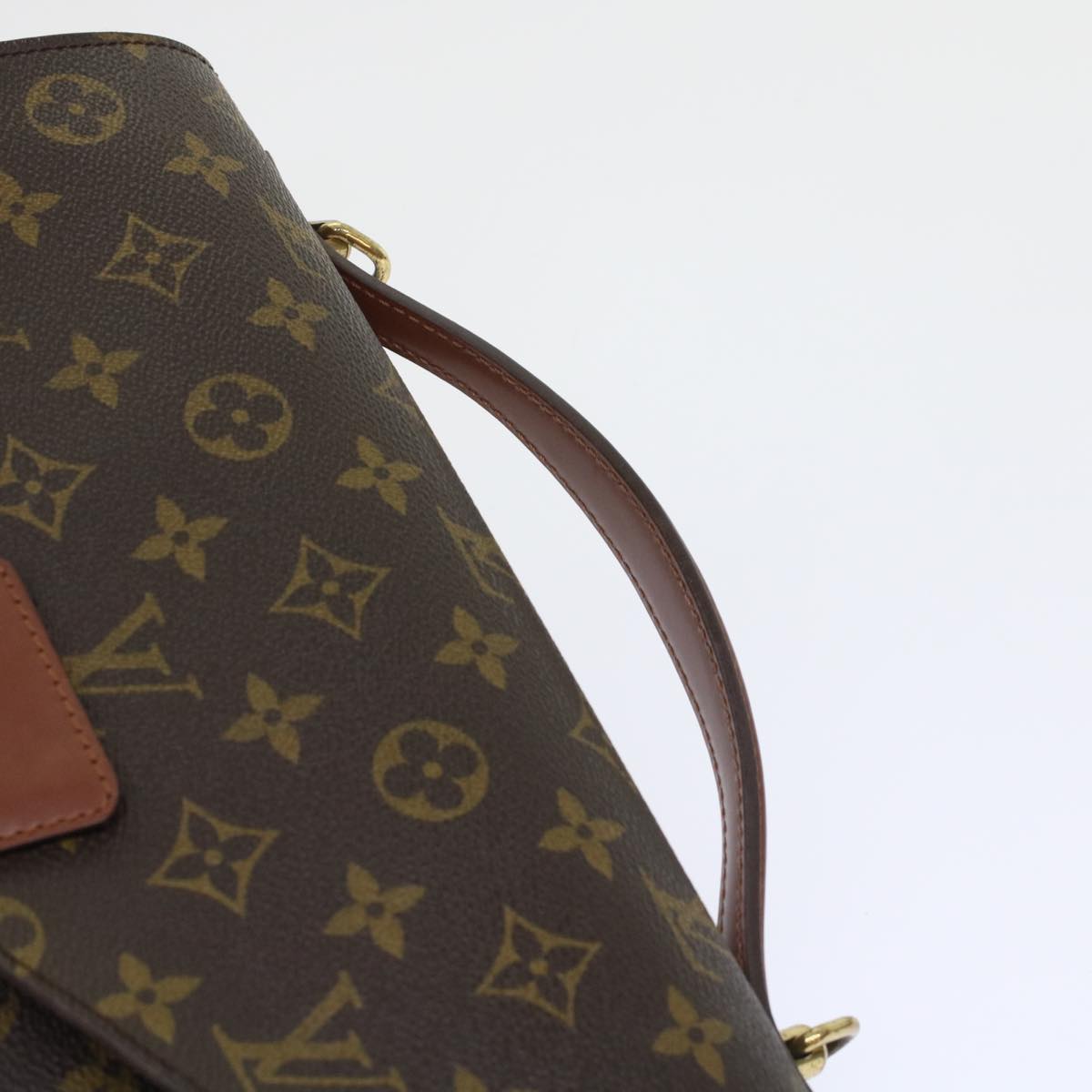 LOUIS VUITTON Monogram Monceau28 Hand Bag 2way M51185 LV Auth 46093