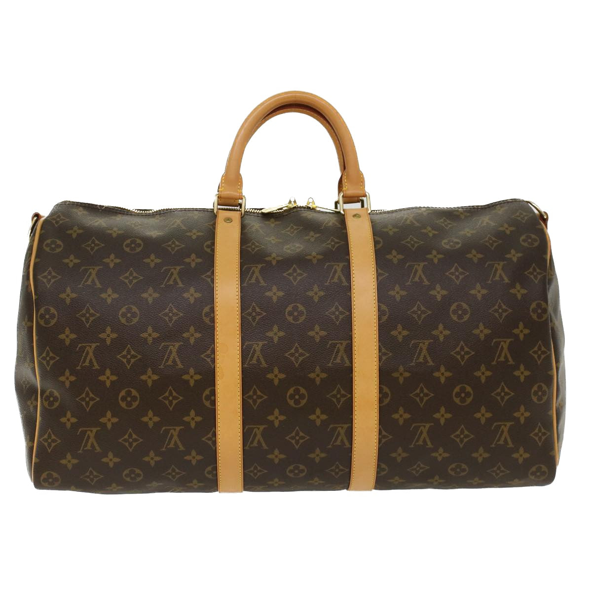 LOUIS VUITTON Monogram Keepall Bandouliere 50 Boston Bag M41416 LV Auth 46104 - 0