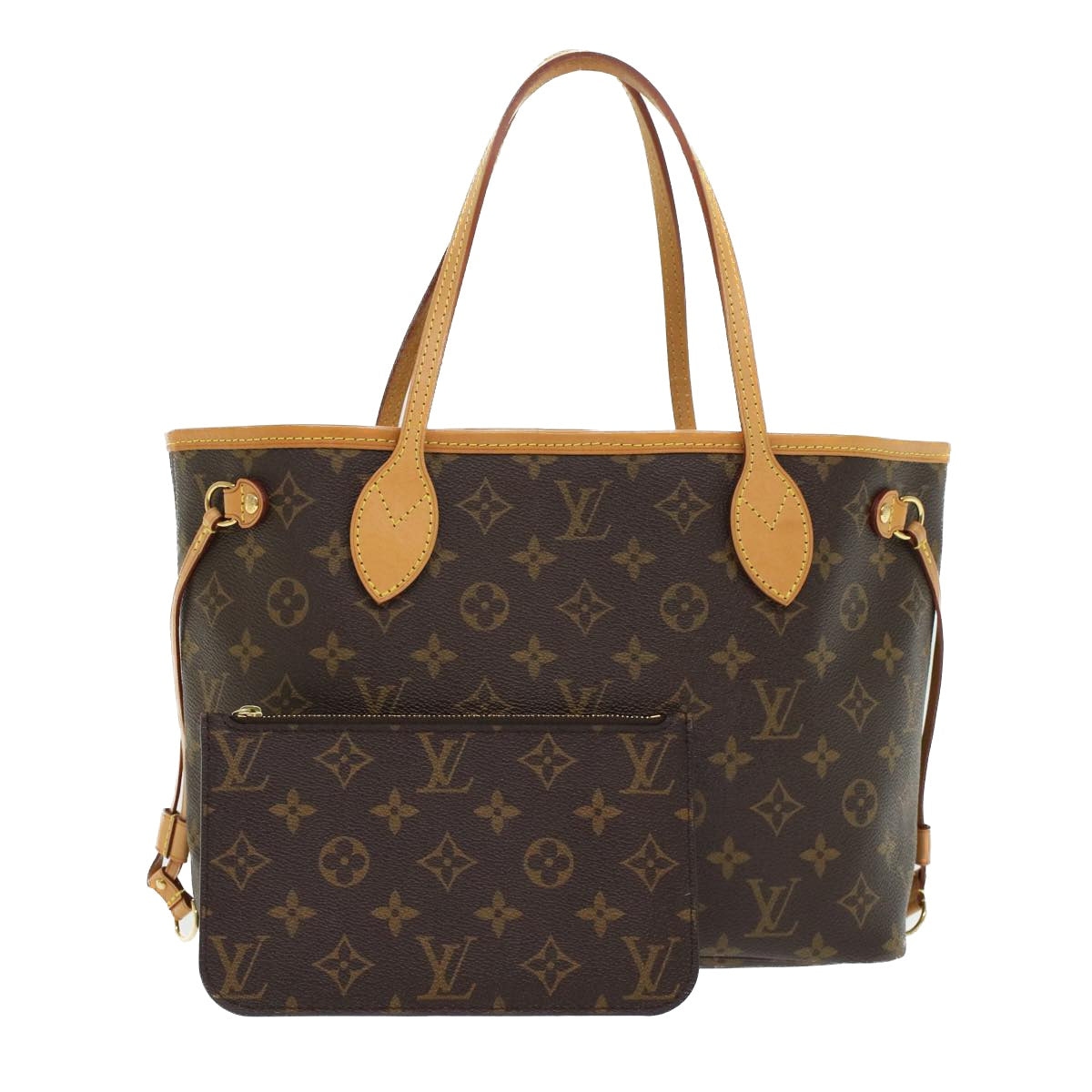 LOUIS VUITTON Monogram Neverfull PM Tote Bag M40155 LV Auth 46107