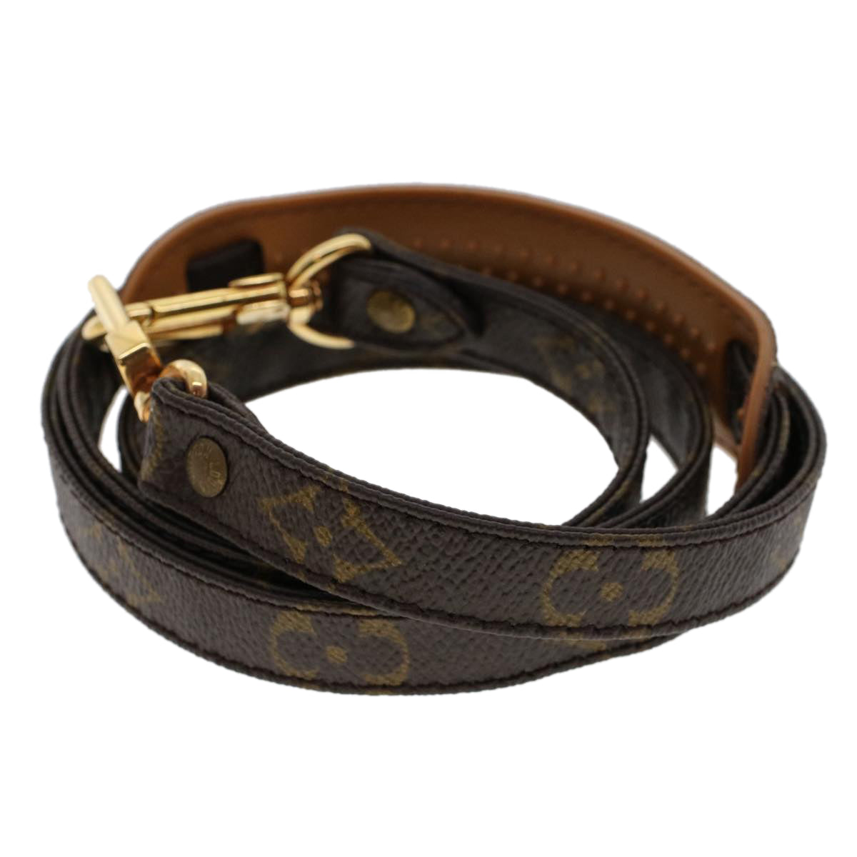 LOUIS VUITTON Monogram Shoulder Strap 46.5"" LV Auth 46130 - 0