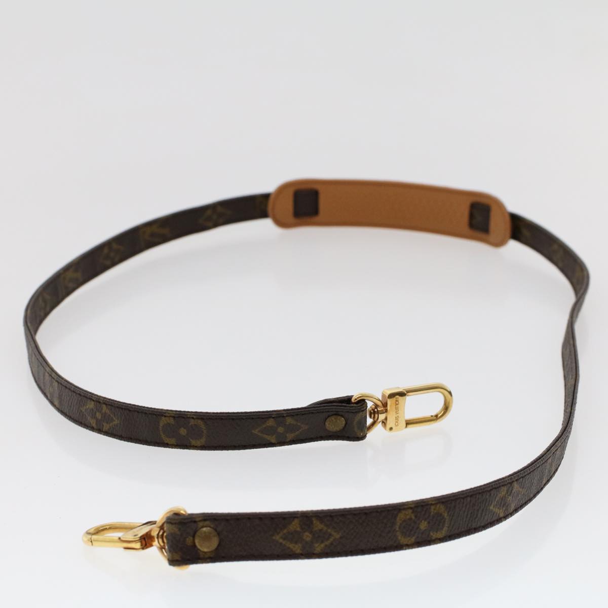 LOUIS VUITTON Monogram Shoulder Strap 46.5"" LV Auth 46130