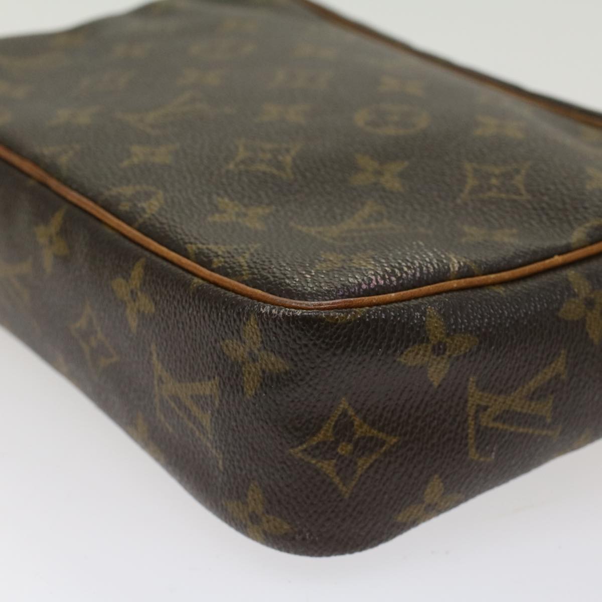 LOUIS VUITTON Monogram Compiegne 23 Clutch Bag M51847 LV Auth 46277