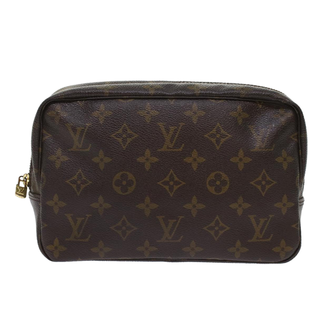 LOUIS VUITTON Monogram Trousse Toilette 23 Clutch Bag M47524 LV Auth 46278