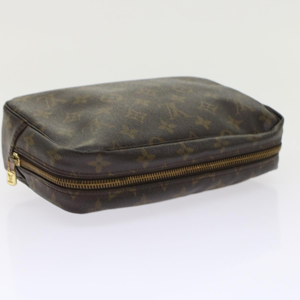 LOUIS VUITTON Monogram Trousse Toilette 23 Clutch Bag M47524 LV Auth 46278