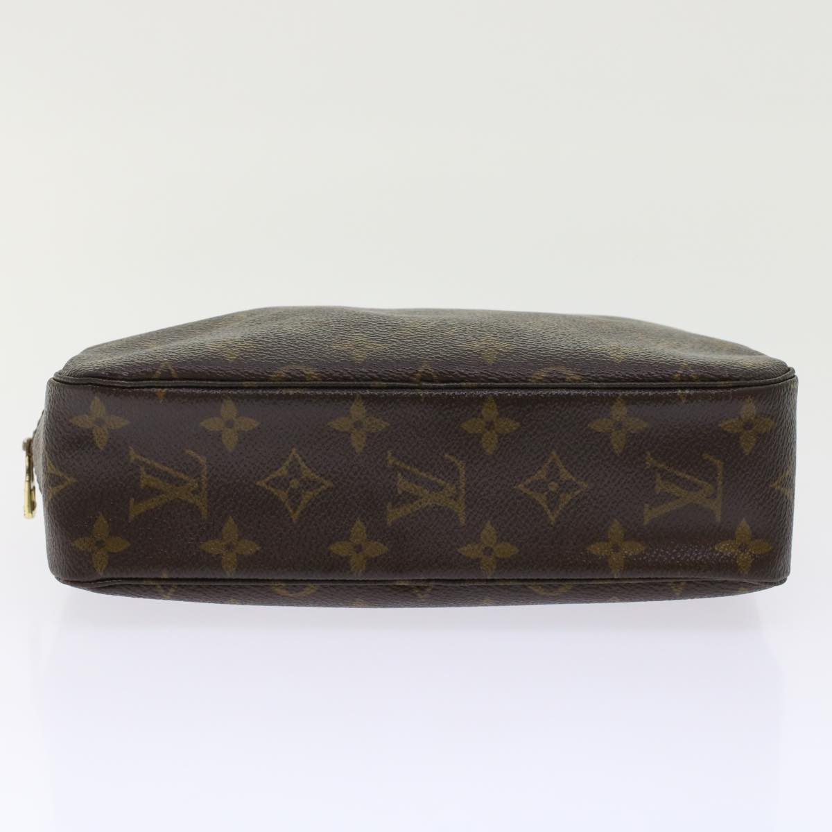 LOUIS VUITTON Monogram Trousse Toilette 23 Clutch Bag M47524 LV Auth 46278