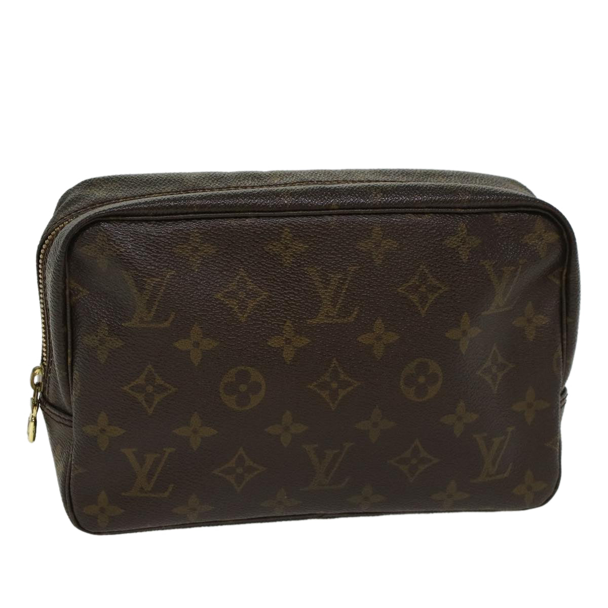 LOUIS VUITTON Monogram Trousse Toilette 23 Clutch Bag M47524 LV Auth 46279