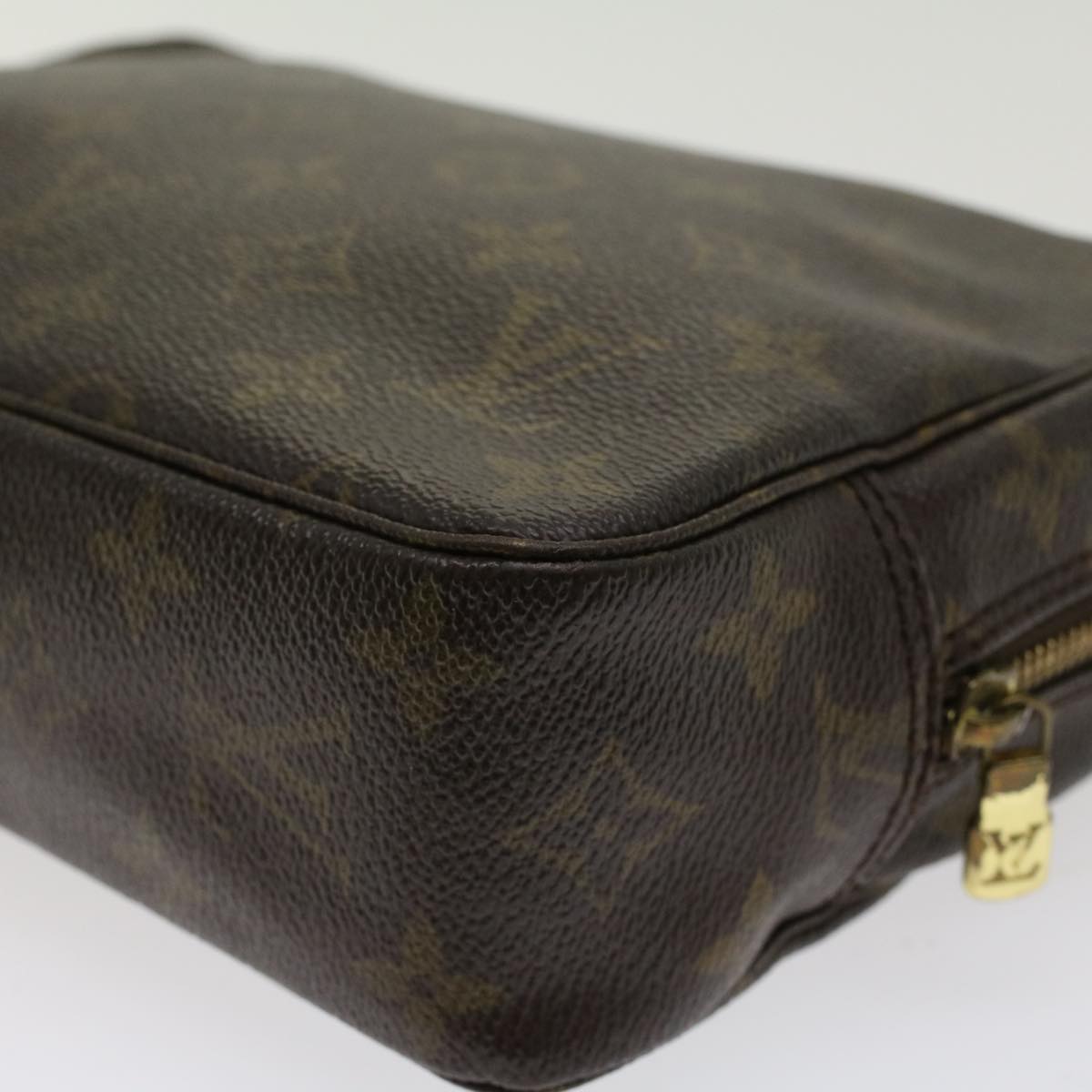 LOUIS VUITTON Monogram Trousse Toilette 23 Clutch Bag M47524 LV Auth 46279