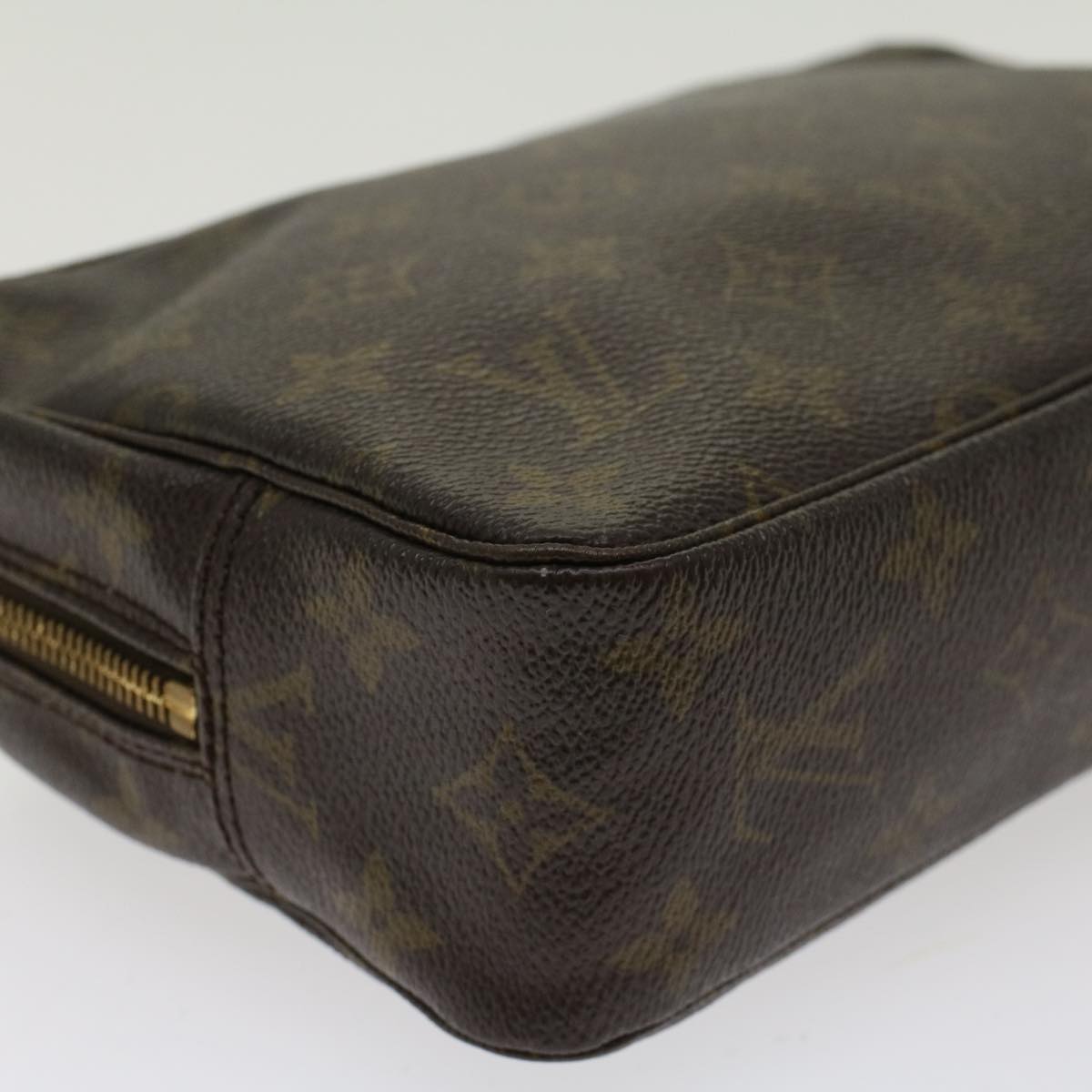 LOUIS VUITTON Monogram Trousse Toilette 23 Clutch Bag M47524 LV Auth 46279