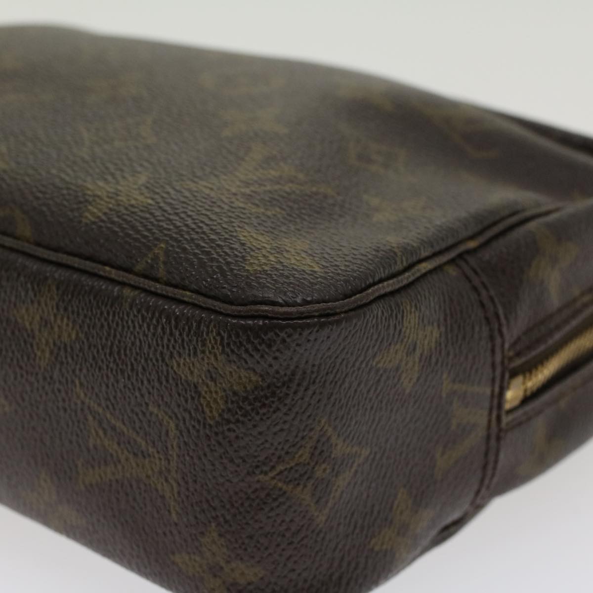 LOUIS VUITTON Monogram Trousse Toilette 23 Clutch Bag M47524 LV Auth 46279