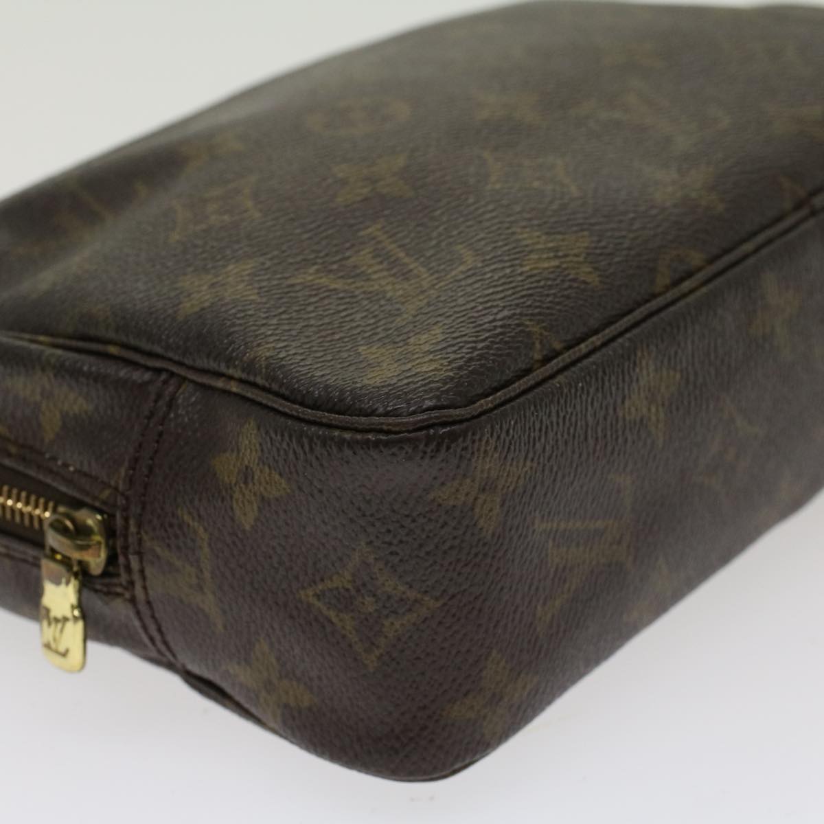 LOUIS VUITTON Monogram Trousse Toilette 23 Clutch Bag M47524 LV Auth 46279