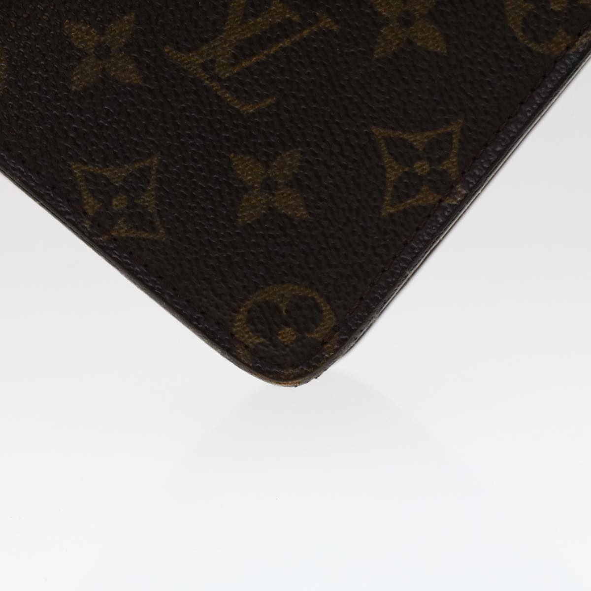 LOUIS VUITTON Monogram Pochette Homme Clutch Bag M51795 LV Auth 46280