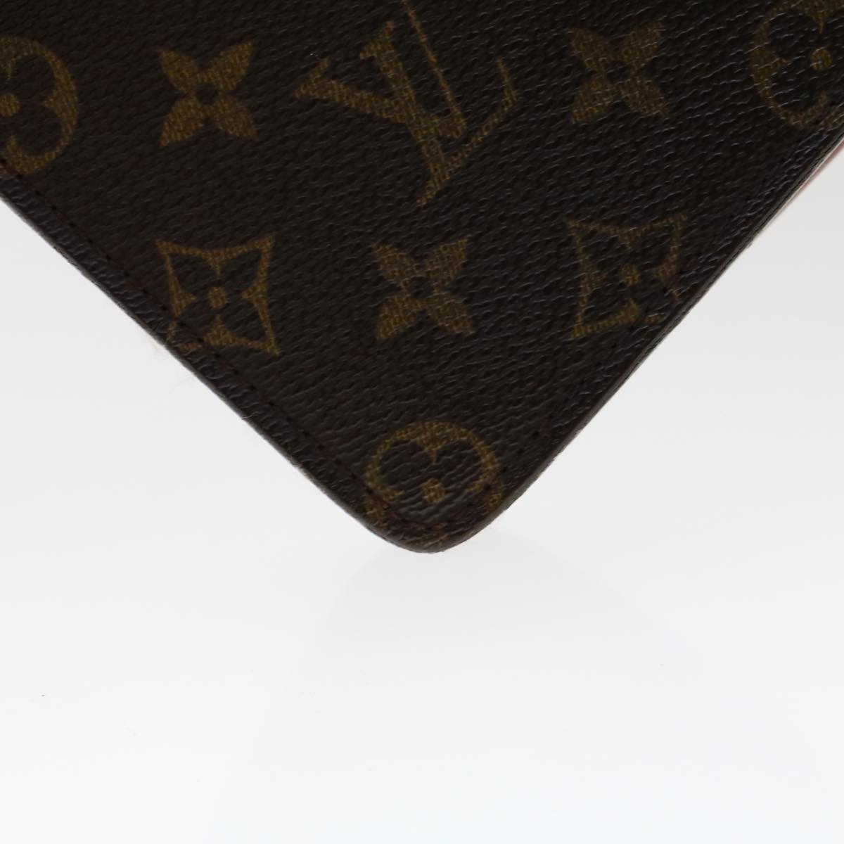 LOUIS VUITTON Monogram Pochette Homme Clutch Bag M51795 LV Auth 46280