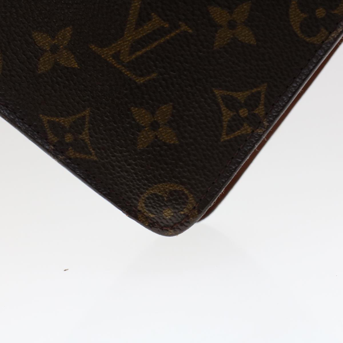 LOUIS VUITTON Monogram Pochette Homme Clutch Bag M51795 LV Auth 46280