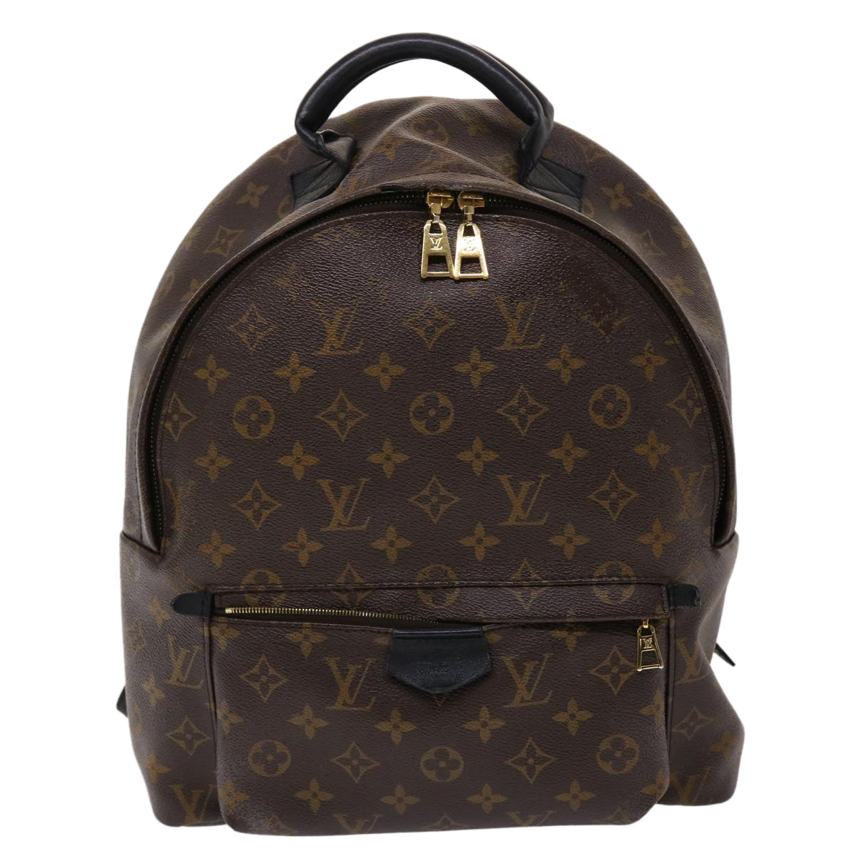 LOUIS VUITTON Monogram Palm Springs MM Backpack M44874 LV Auth 46297