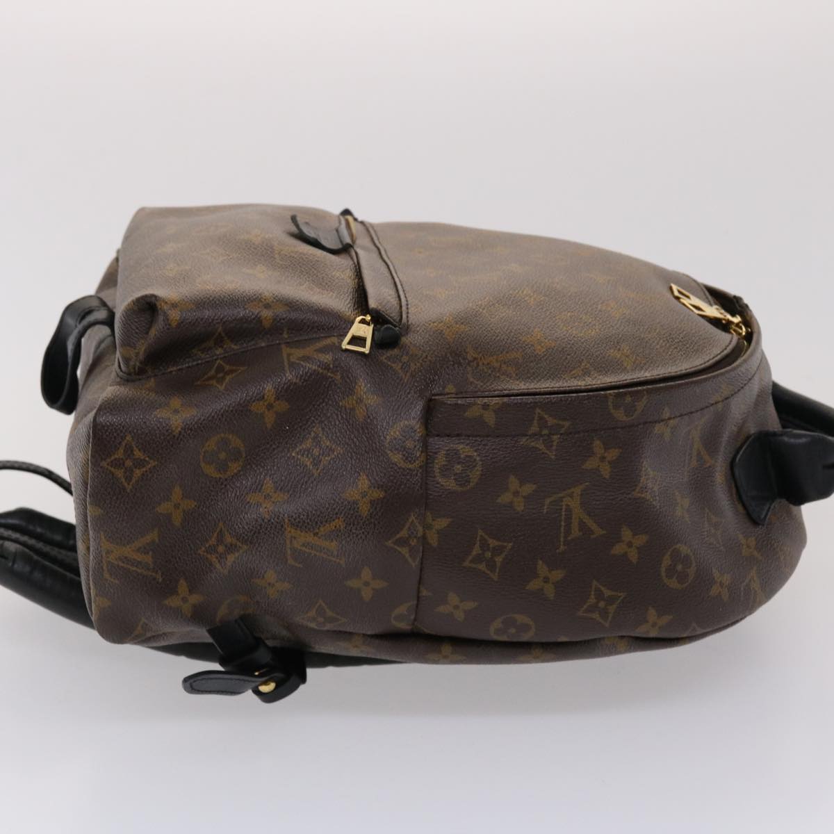 LOUIS VUITTON Monogram Palm Springs MM Backpack M44874 LV Auth 46297