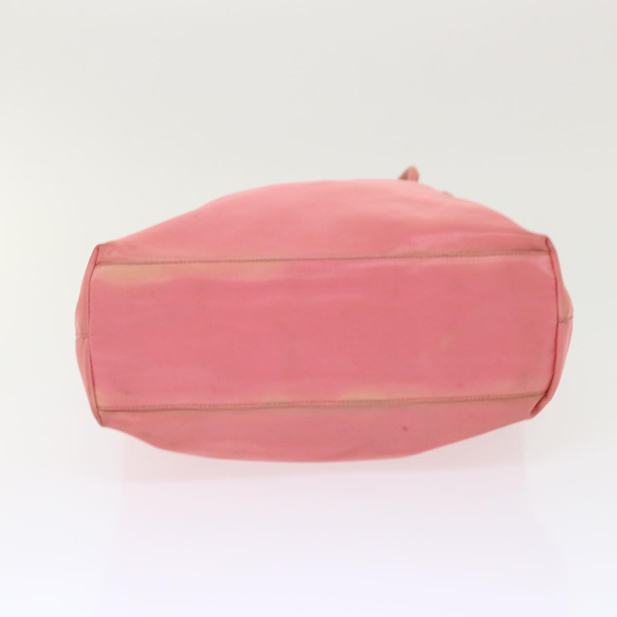 PRADA Hand Bag Nylon Pink Auth 46321