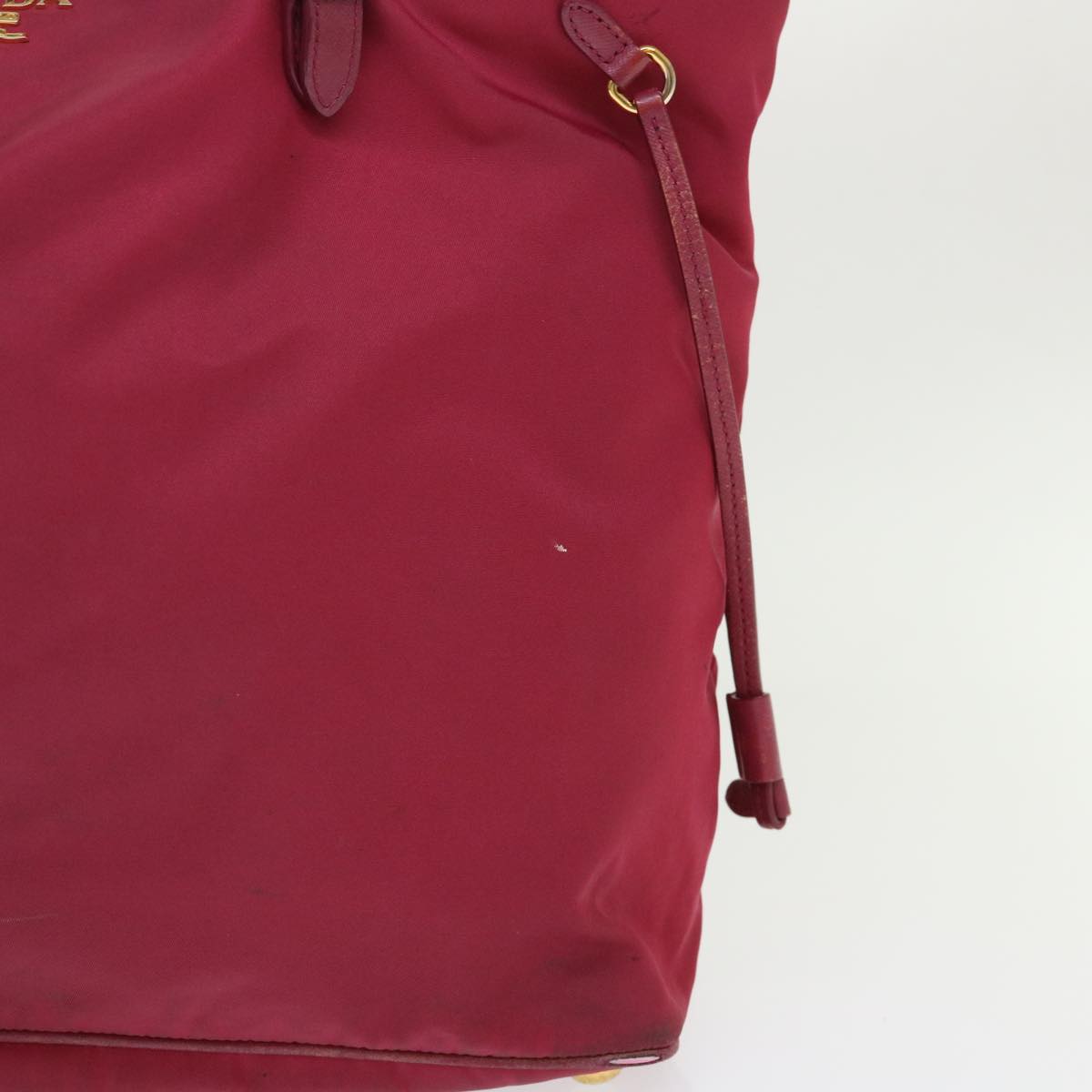 PRADA Tote Bag Nylon Pink Auth 46322 - 0