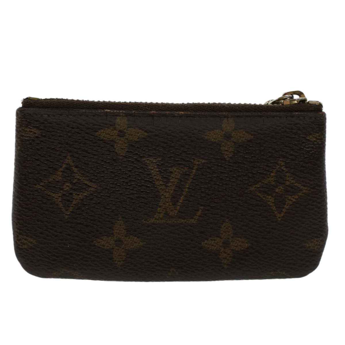 LOUIS VUITTON Monogram Pochette Cles Coin Purse M62650 LV Auth 46327 - 0