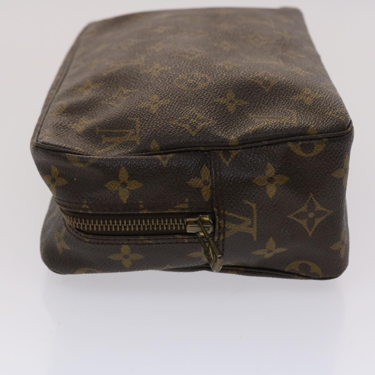 LOUIS VUITTON Monogram Trousse Toilette 28 Clutch Bag M47522 LV Auth 46331