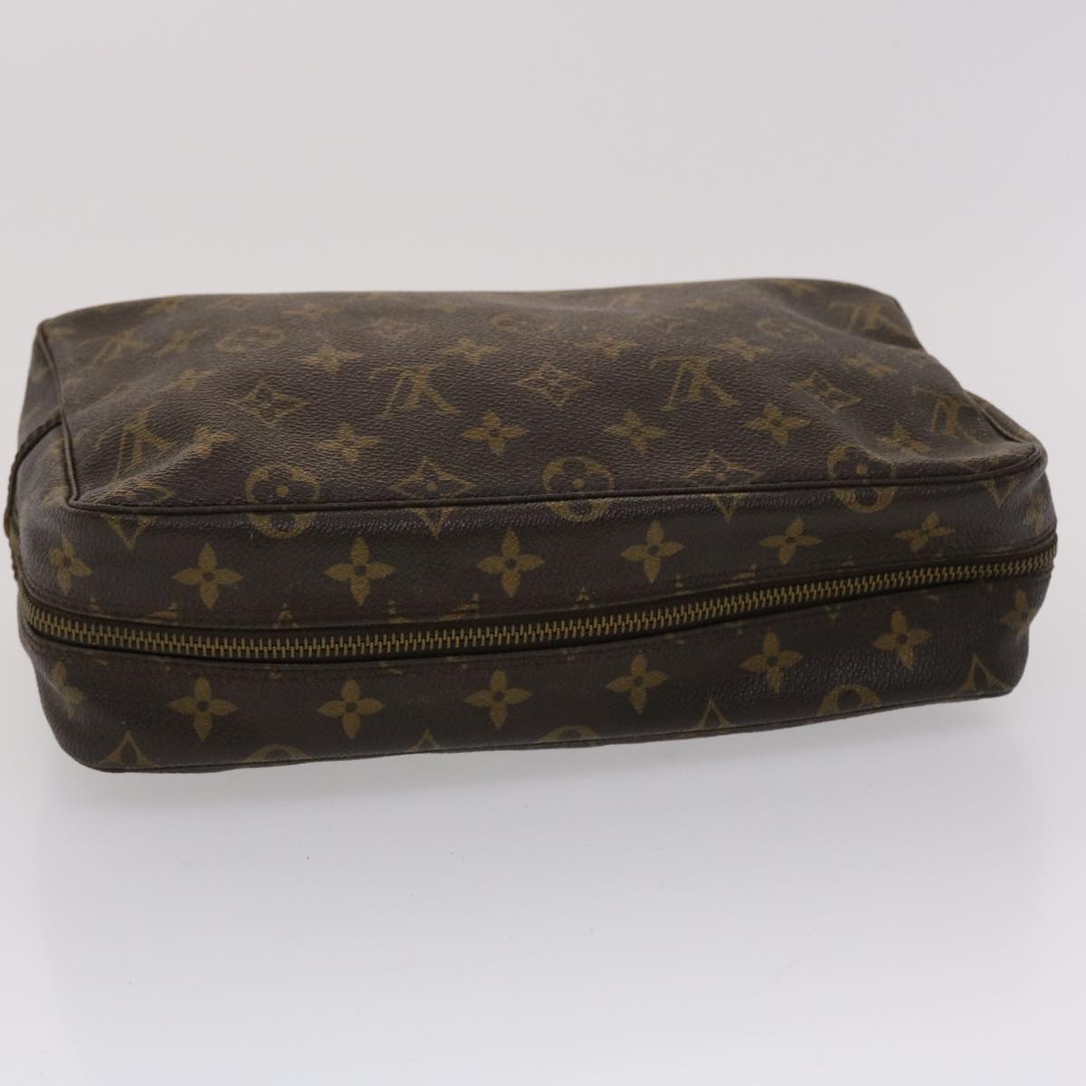 LOUIS VUITTON Monogram Trousse Toilette 28 Clutch Bag M47522 LV Auth 46331