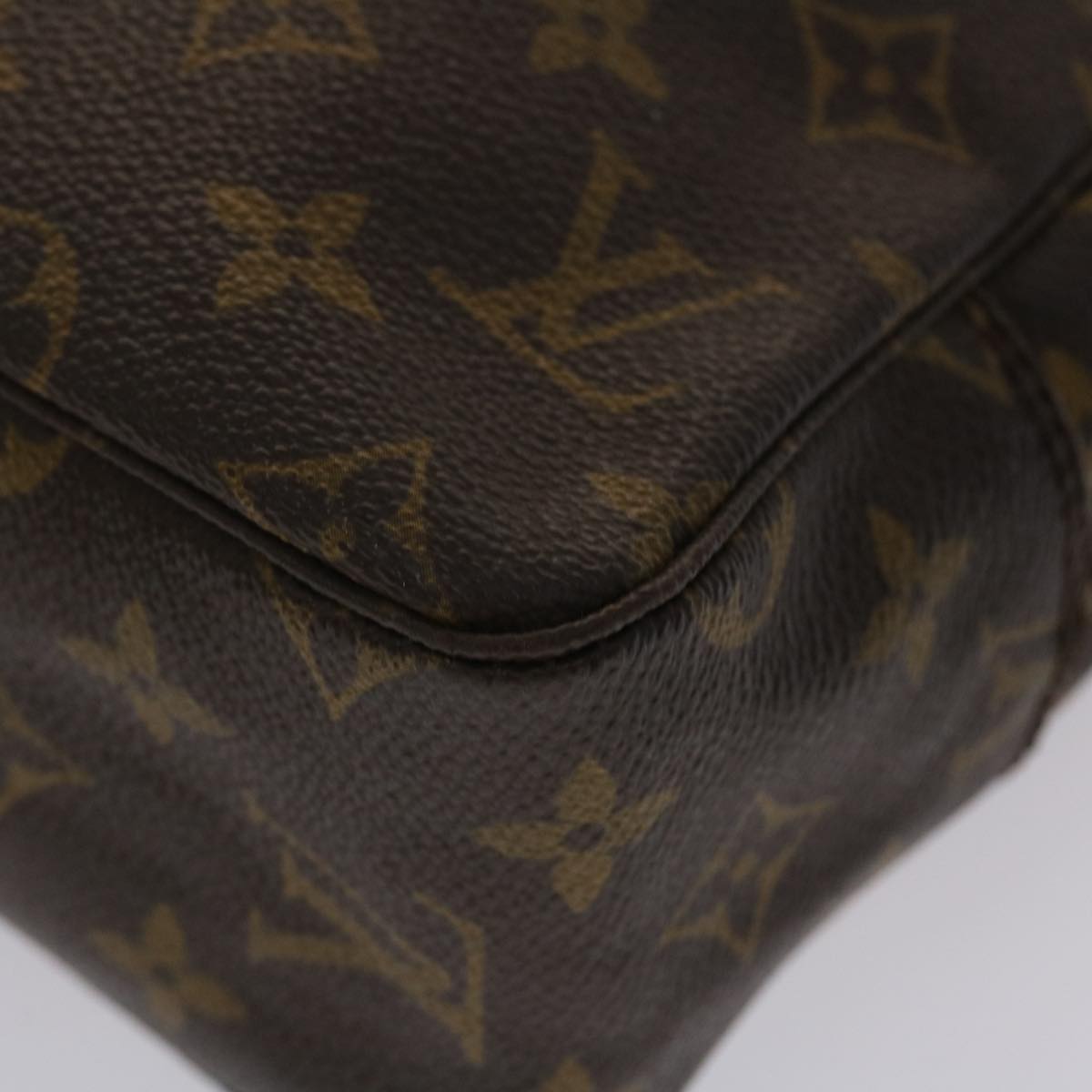 LOUIS VUITTON Monogram Trousse Toilette 28 Clutch Bag M47522 LV Auth 46331