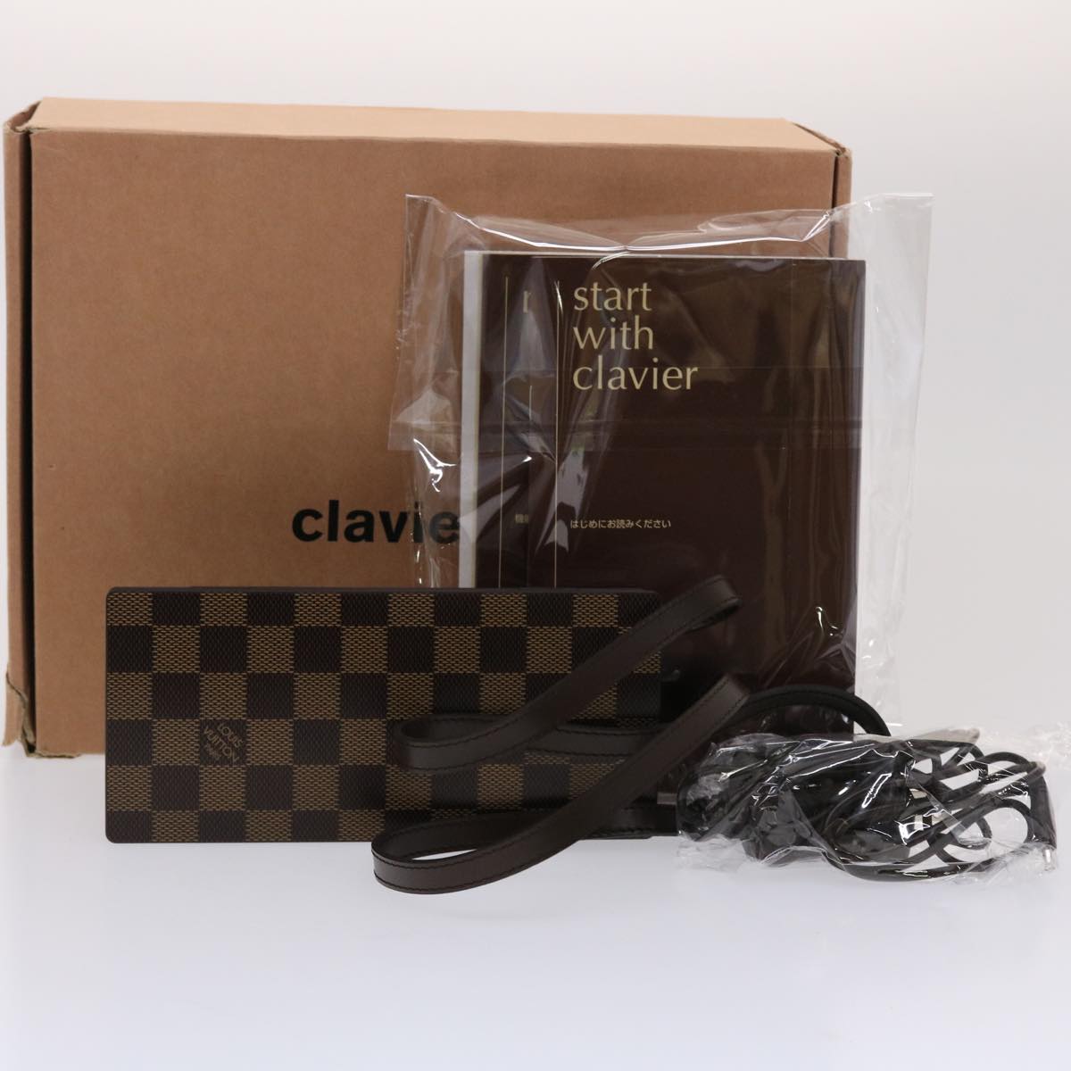 LOUIS VUITTON Damier Ebene CELUX Clavier Windows Laptop VIP 25th LV Auth 46335A