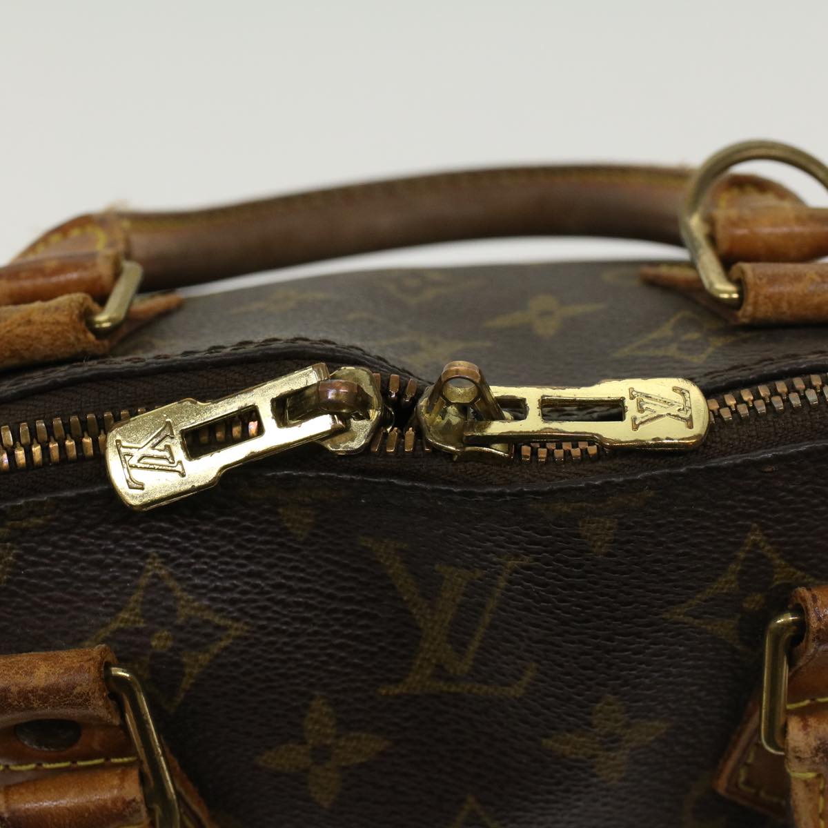 LOUIS VUITTON Monogram Alma Hand Bag M51130 LV Auth 46354