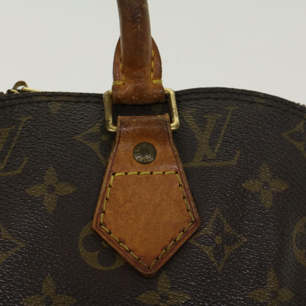 LOUIS VUITTON Monogram Alma Hand Bag M51130 LV Auth 46354