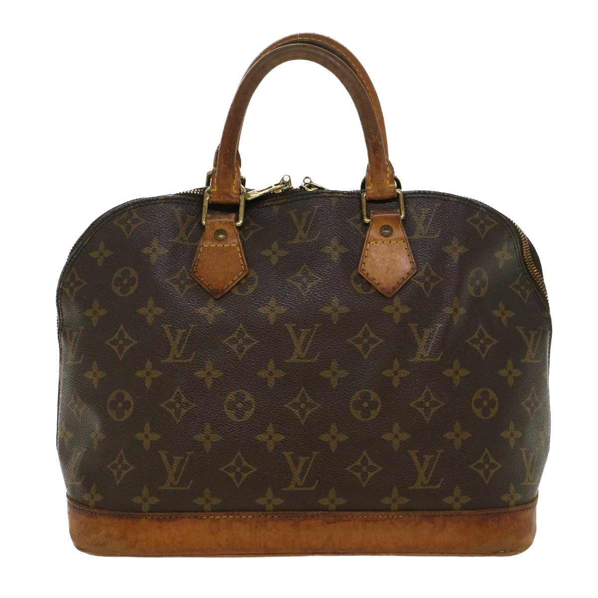 LOUIS VUITTON Monogram Alma Hand Bag M51130 LV Auth 46354